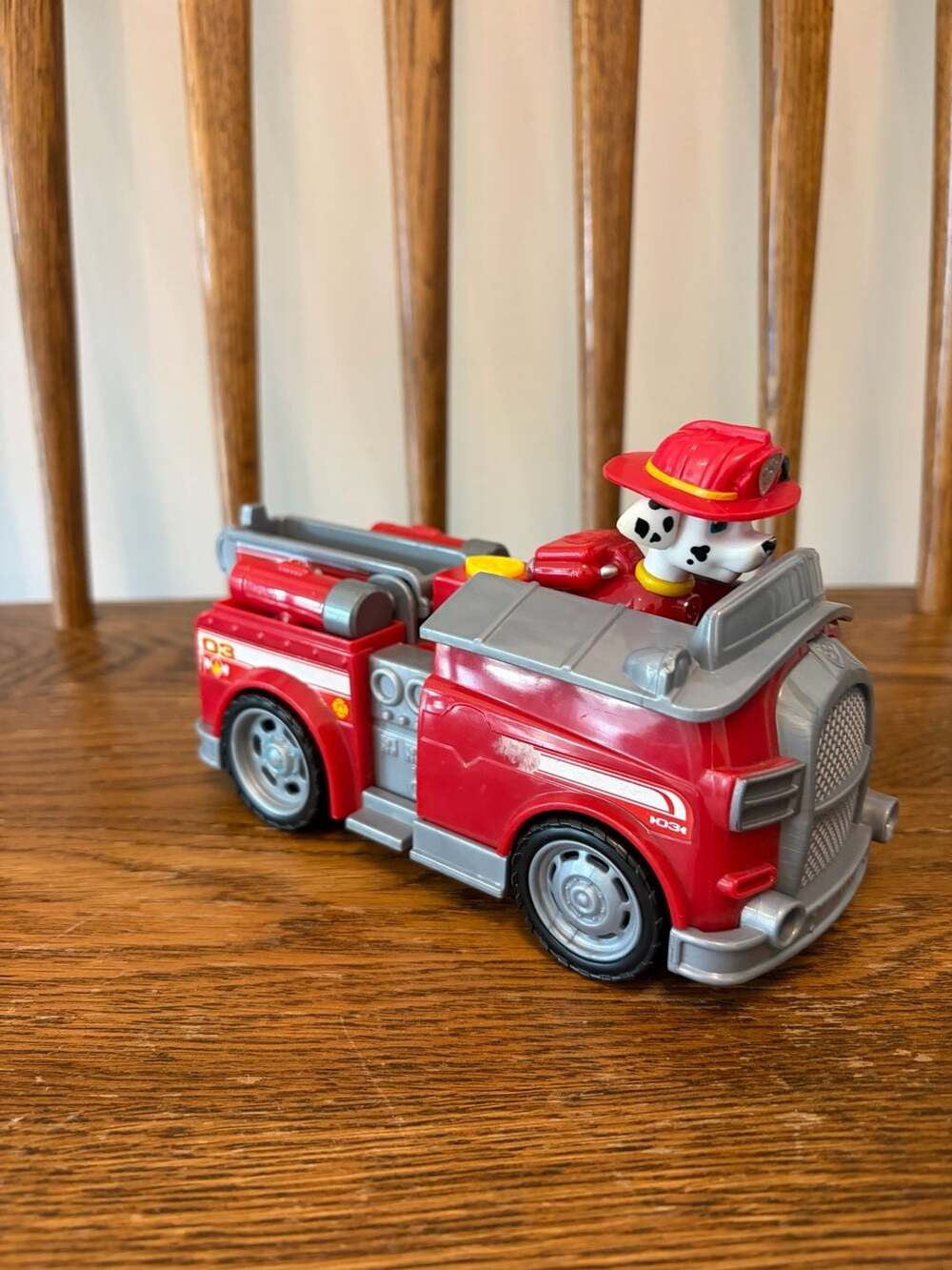 Paw Patrol Marshall Fire Truck Vehicle with Figure